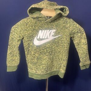 Nike Green Digital Camo Hooded Sweater